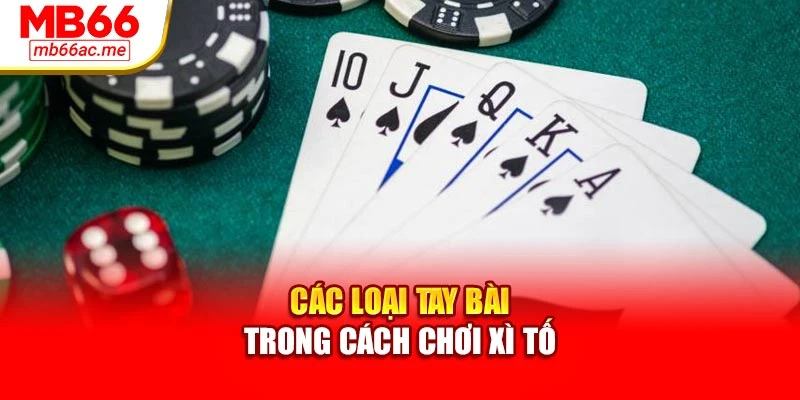 Cách Chơi Xì Tố Chi Tiết Tại Nhà Cái Mb66 Cho Người Mới 2 Các loại tay bài trong cách chơi xì tố