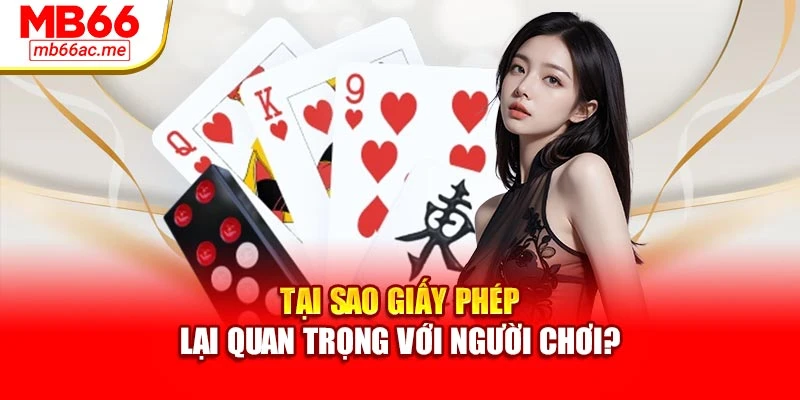 Giấy phép hoạt động 2 Tại sao giấy phép lại quan trọng với người chơi