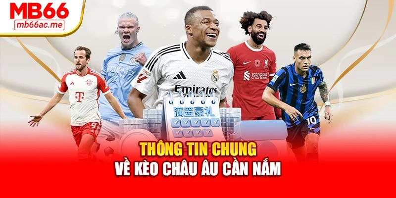 Kèo Châu Âu: Bí Quyết Đọc Kèo Và Phân Tích Hiệu Quả 2 Thông tin chung về kèo châu Âu cần nắm